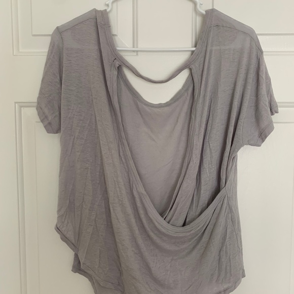 Free People Open Back Tee - Picture 1 of 4